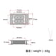 thumbnail image 2 of de cuerda manual, pastilla de de 3 cuerdas para guitarra de cuerpo de, 2 of 7