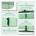thumbnail image 6 of 71" x 36" x 28" Mini Greenhouse Portable Hot House for Plants with Large Zipper Windows for Outdoor, Indoor, Garden, Green, 6 of 9