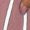 Pink, variant on Women'S Plus Size Dress V Neck Short Sleeve Striped Smocked Waist A Line Short Summer Dress Pink L