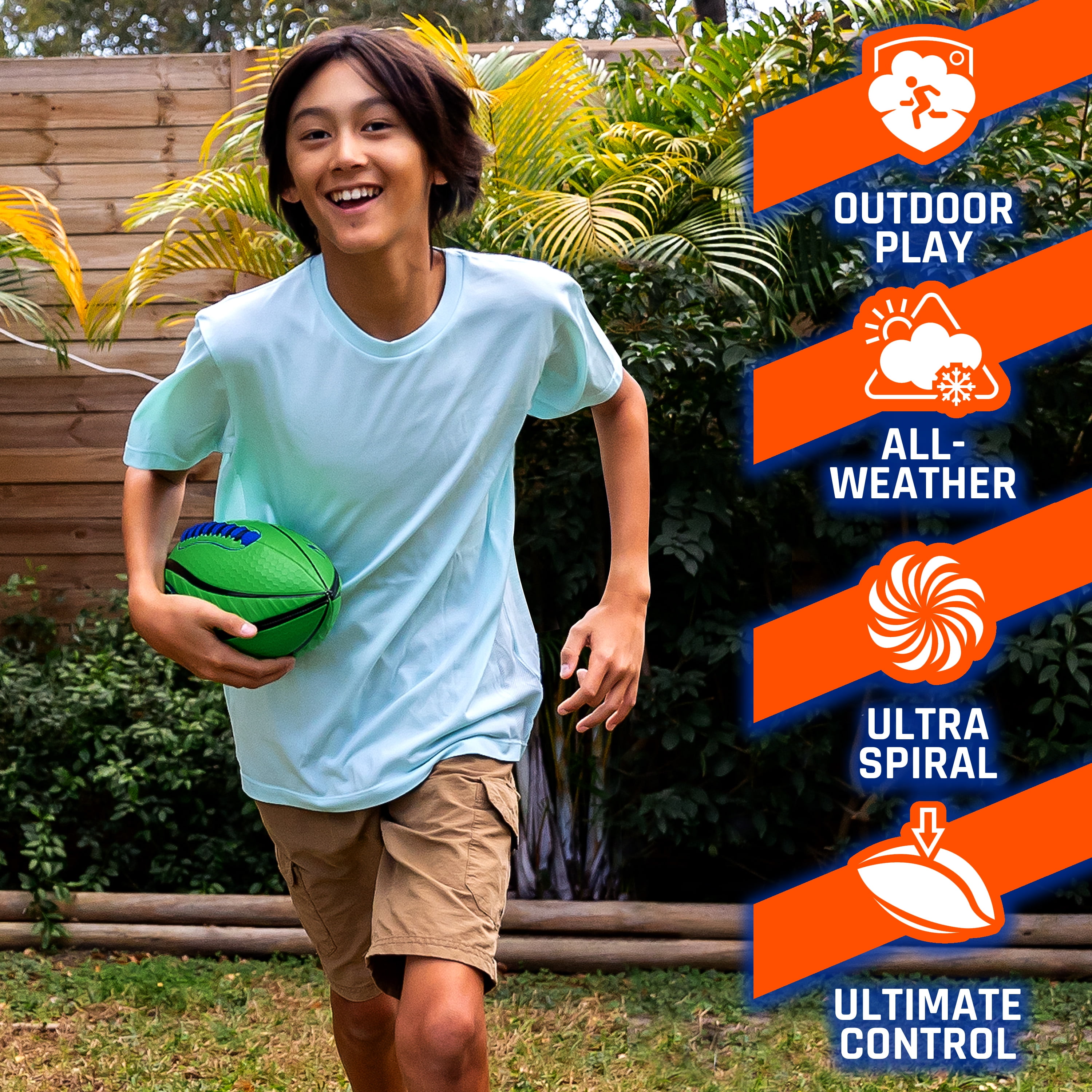 NERF Spiral Grip Junior Football