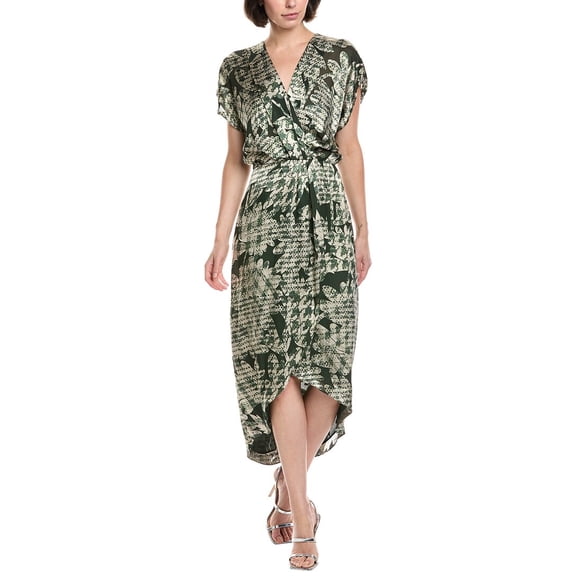 Ramy Brook womens Oakley Maxi Dress, 2, Green