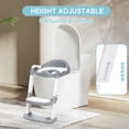 thumbnail image 4 of Inodoro COOSEYA para ir al baño con taburete y escalera, color gris, 4 of 6