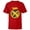 Red, variant on X-Men ’97 Animated Series X Logo with Team - Short Sleeve T-Shirt for Kids - Customized-Athletic Heather
