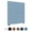 Blue - 1 Pack-35"W x 59"H, variant on Pleated Paper Window Blinds Brown - 1 Pack, 35"W x 59"H Temporary Home Use