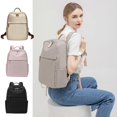 thumbnail image 3 of Womens Laptop Backpack With Separate Laptop Compartment Water Resistant Computer Fits Notebook Travel Work College Bags, 3 of 5