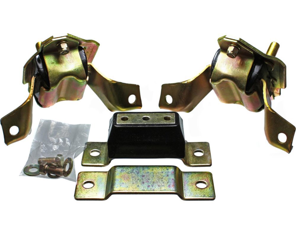 Energy Suspension 3.1130R Motor & Transmission Mount Kit – Polyurethane, Made In USA