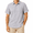 Gray, variant on Dpjklzsn Men's Linen Button-Up Shirt, Short Sleeve Relaxed Collared Shirt for Beach and Weekend Wear