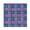 Blue Red Tartan Plaid, variant on Iauyy Satin Napkins Set of 1- Blue Red Tartan Plaid DIY Printing Decoration Cloth Napkin- Easy Care for Home/Party