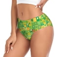 thumbnail image 2 of Fotbe St. Patrick's day Calzones Estampados para Mujer – Ropa Interior de Algodón, Cómoda, Suave y Elástica-X-Small, 2 of 6