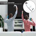 thumbnail image 4 of Controlador inalámbrico Converter Receptor USB para PS5 / Switch / / PS3 / PC Adaptador de controlador inalámbrico Hugo adaptador bluetooth usb, 4 of 10