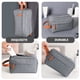 thumbnail image 5 of Bolsa de viaje para artículos de tocador, bolsa de lavado portátil para hombres, bolsa de almacenamiento para artículos de tocador para viajes, 5 of 5