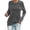 Grey, variant on Towmus Women's Regular-Fit Long-Sleeve Solid Color Crew Neck Tunic Sweatshirts Basic Tops