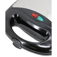 thumbnail image 2 of Electric Panini Press Grill & Sandwich Maker with Non-Stick Plates, Locking Latch & Power Indicator Light, 2 of 7