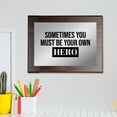 thumbnail image 4 of Sometimes You Must Be Your Own Hero, 12x9 Decorative Wall Plaque | Easel Mount Option | Inspirational Affirmation Wall Art, 4 of 8
