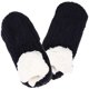 thumbnail image 1 of 1 par de calcetines antideslizantes para mujer, cálidos y de felpa para el suelo, para invierno, 1 of 6