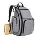 thumbnail image 1 of Mochila Pañalera Mancro Organizadora Bolsillo Térmico -gris, 1 of 4