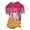 N126-Hot Pink, variant on FINALGANG Toddler Kids Boys Girls T-Shirt Tops Ice Cream Print Short Sleeve Tee Shirts Summer Crewneck T Shirts Soft Fashion Basic Tshirt Tops 3-4 Years