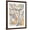 Brown Frame, variant on Art.com Ovals & Lines II Art Print by Nikki Galapon, 12" x 16"