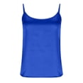 thumbnail image 3 of Tank Tops for Women Silky Satin Spaghetti Strap Loose Camisole Tops Summer Tops, 3 of 7