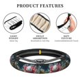 thumbnail image 4 of Honeii Bubbles Axolotl Fantasy Print Stretch Elastic Steering Wheel Cover - Universal 15", Fits Sedans, SUVs, Vans, & Trucks Effortlessly, 4 of 6