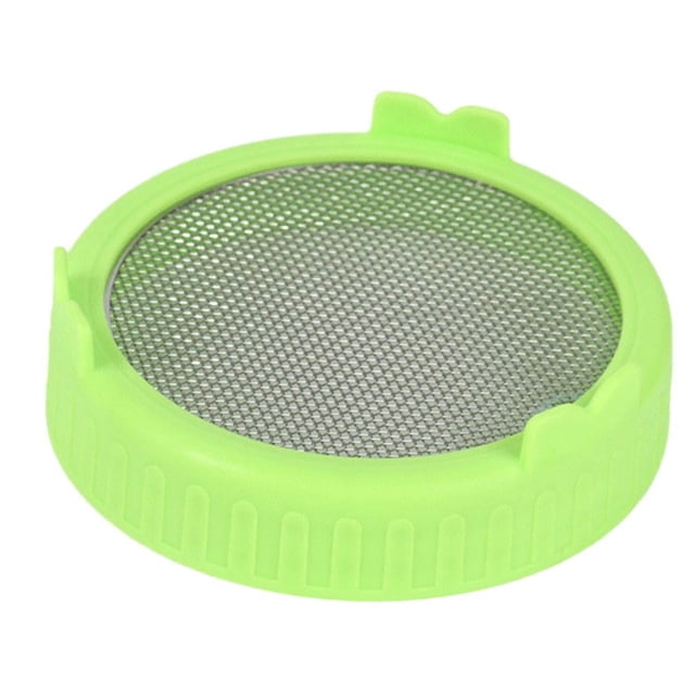 Tapa de plástico para germinación de alfalfa, kit de colador para germinación de semillas, cultivo de alfalfa, R0V9