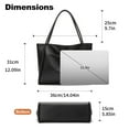 thumbnail image 4 of GAEKEAO Purses and Handbags for Women Tote Bag for Women Ladies Top Handle Handbags Travel Purses, 4 of 8