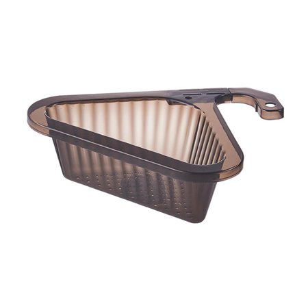 

Swan Basket Strainer | Kitchen Triangular Sink Filter | Multifunctional Kitchen Sink Drain Basket Free Punch Retractable Storage Basket Keep Your Kitchen Tidy