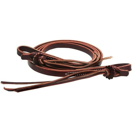 Latigo Handle Light - NRS Tack 5/8in x 7ft 9in Rattlesnake Series Latigo Roping Reins