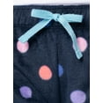 thumbnail image 5 of Fruit of the Loom Girl's Long Sleeve Fleece Pajama Set, 2-Piece, Sizes 4-16, 5 of 8
