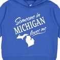 thumbnail image 3 of Inktastic Someone in Michigan Loves Me Toddler Hoodie, 3 of 4