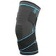 thumbnail image 2 of Rodillera deportiva doble para exteriores, rodillera tejida transpirable, bandas de presión duales, rodillera azul M YUNYI BRAND  Deportes, 2 of 8