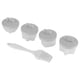thumbnail image 1 of Dekaim Olla de Huevo, 4 Piezas de plástico Molde de pudín para Olla de Huevo con Cepillo de Aceite, Utensilios de Cocina, Accesorio de Cocina(Gris), 1 of 5