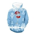 thumbnail image 4 of Christmas Sweatshirt Holiday Hooded Sweatshirt And Jogger Pants Comfortable Soft Casual Wear Two Piece Outfit For Festive Season Christmas Sweater, 4 of 5