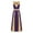 Purple, variant on Alvivi Women Metallic Gold Sleeveless Praise Dance Dress Full Length Liturgical Worship Costume Black M