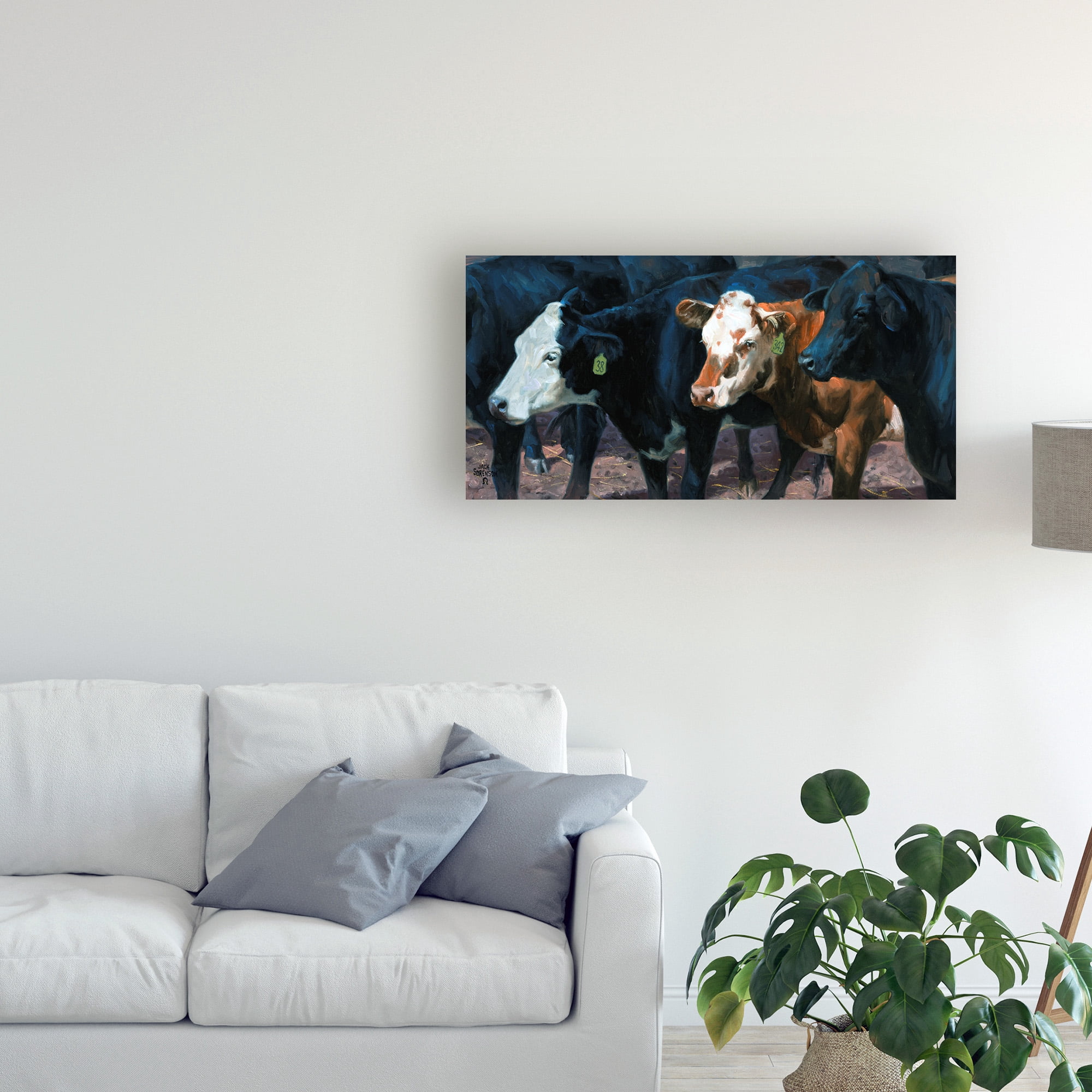 Trademark Fine Art 'The Gossips' Canvas Art by Jack Sorenson