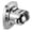 Chrome, variant on Wall Mount Handheld Shower Head Holder,5 Angles Adjustable,Concealed Adhesive Mount,Screw Alternative(Polished Chrome)
