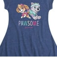 thumbnail image 3 of Paw Patrol - Pawsome Friends - Toddler And Youth Girls Fit And Flare Dress, 3 of 5