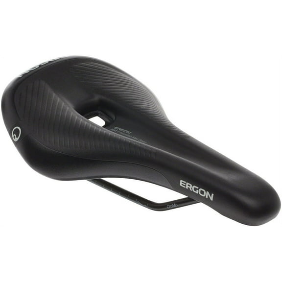 Ergon SM E Mountain Sport Saddle - Chromoly, Stealth, Men's, Small/Medium