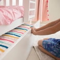 thumbnail image 5 of Max & Lily Solid Wood Twin over Twin Bunk Bed with Storage Trundle for Kids, White, 5 of 14