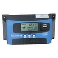 thumbnail image 4 of Contrôleur de Charge Solaire DPPT, Affichage LCD Multi-Suivi Protection contre les Courts-Circuits Contrôleur de Charge Solaire 12V 24V pour Éclairage de Rue 40A, 4 of 8
