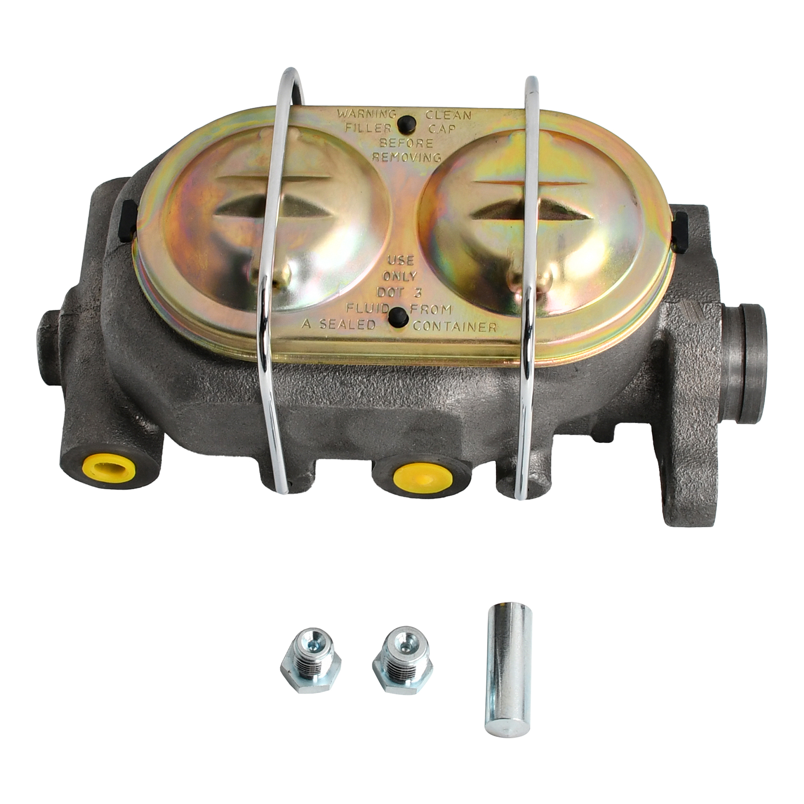 7 Inch Zinc Street Hot Rod Power Brake Booster & Master Cylinder Combo Brakes Custom Car