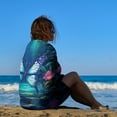 thumbnail image 3 of Wildflowers Butterfly Beach Towel Microfiber Beach Towels Sand Free Quick Dry Lightweight Travel Towels, 3 of 7