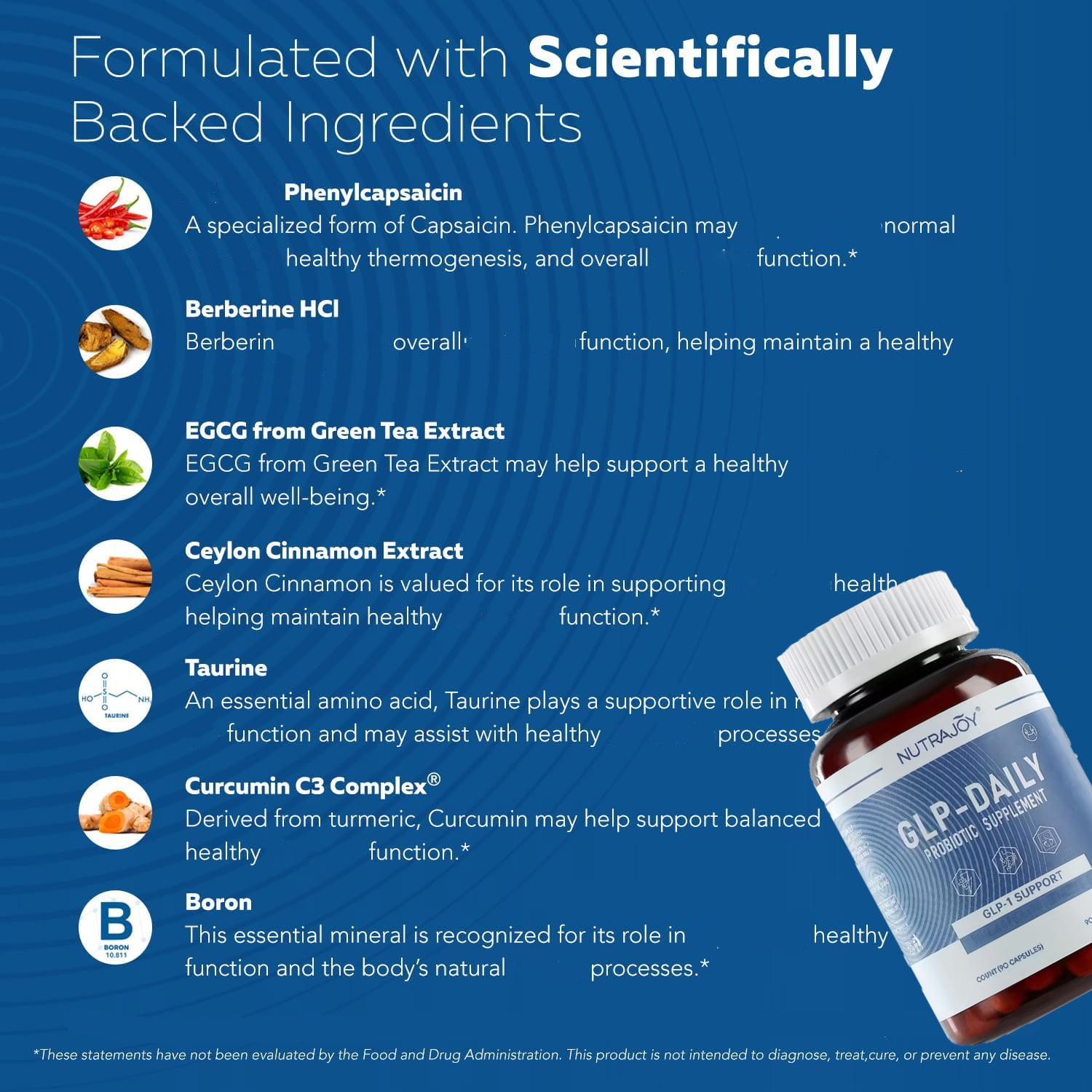 glp-1-producing probiotics safety daily use GLP-Daily 14-in-1 Probiotic & Herbal Support Supplement – Digestive &  Energy Balance Formula, 90 Capsules