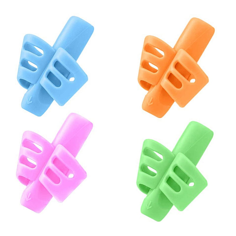 4/8 PC Pencil Grips Pencil Holder Pen Writing Aid Grip Posture Correction Tool 