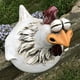 thumbnail image 4 of Injueey Exquisita estatuilla de pollo estatua artesanía de resina para arte de granja con diversión sin fin en formas extravagantes Decoración del hogar Pollo B, 4 of 6