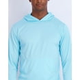 thumbnail image 3 of Real Essentials 3 Pack: Men's Mesh Long Sleeve Athletic Pullover Hoodie Sweatshirt Pockets UPF 50+ (Available In Big & Tall), 3 of 5