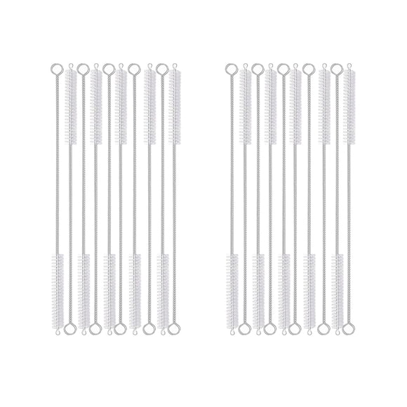 Kit de cepillos limpiadores de pajitas KINGSEM, 20 piezas, para botella de agua
