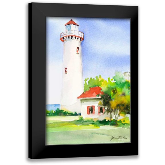 Slivka, Jane 11x14 Black Modern Framed Museum Art Print Titled - New England I