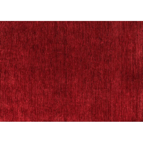 Ahgly Company Machine Washable Indoor Rectangle Abstract Red Modern Area Rugs, 4' x 6'
