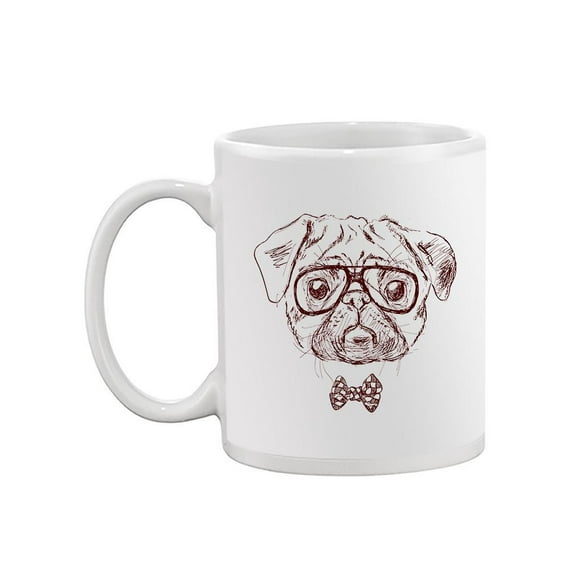 Vintage Pug Mug - Image by Shutterstock,